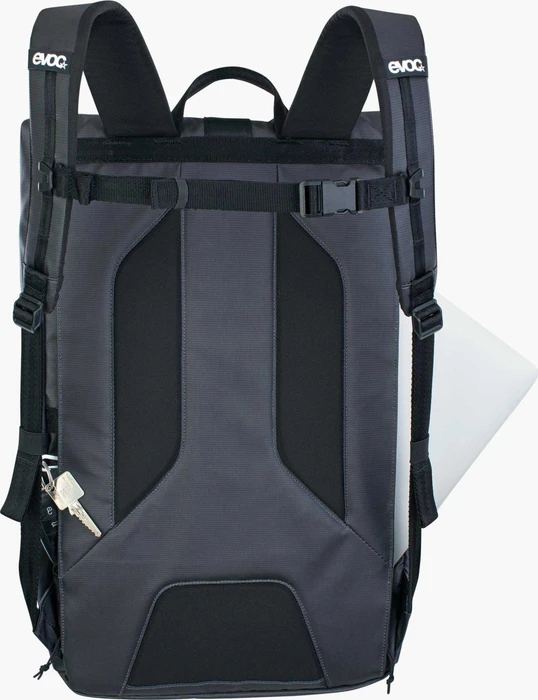 Evoc Duffle Backpack 16 carbon grey/black