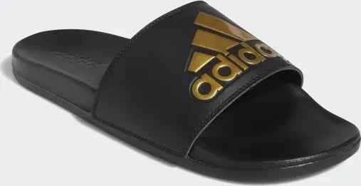 adidas Comfort Adilette core black/gold metallic