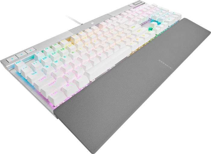 Corsair Gaming K70 RGB PRO, weiß, Corsair OPX, USB, DE