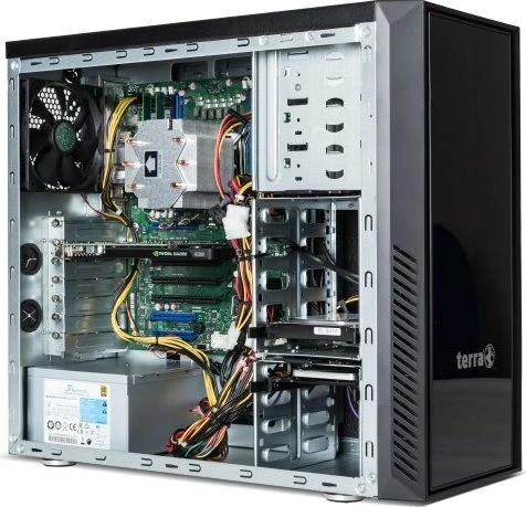 Wortmann Terra Workstation 7500 Silent vPro, Xeon E5-1620 v4, 16GB RAM, 250GB SSD, 500GB HDD, Quadro P2000