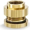 EK Water Blocks Quantum Line EK-Quantum Torque Pass-Through, G1/4", Gold Vorschaubild