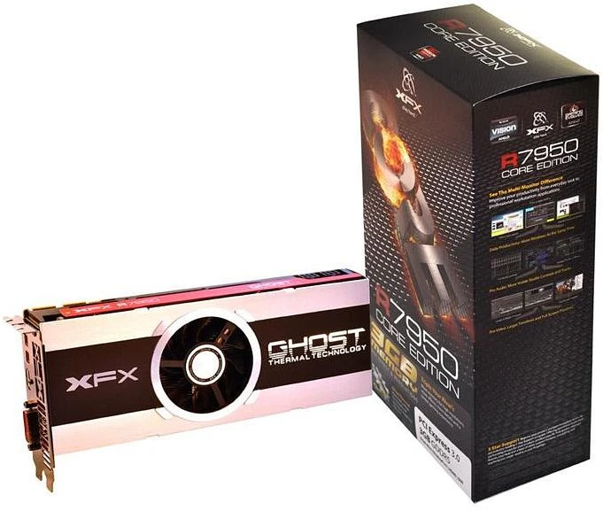 XFX Radeon HD 7950 Core Edition, 3GB GDDR5, DVI, HDMI, 2x mDP
