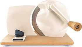 Jupiter Retro Hand-Allesschneider creme/braun