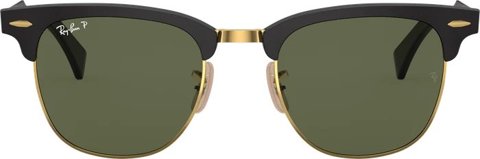 Ray-Ban RB3507 Clubmaster Aluminium 51mm black/polarized green