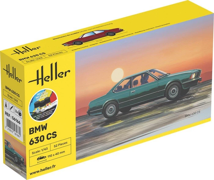 Heller Starter Kit BMW 630 CS
