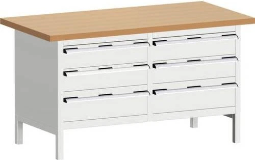 Bott Cubio Werkbank 150x84x75cm grau