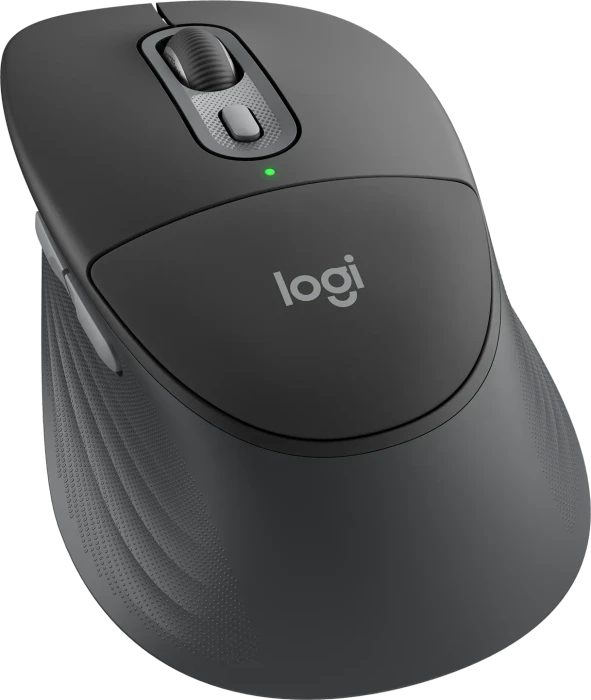 Logitech Signature Comfort Plus M850 L, Graphite, Logi Bolt, USB/Bluetooth