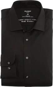 OLYMP No. Six 24/Seven Urban Kent Hemd langarm schwarz (Herren)