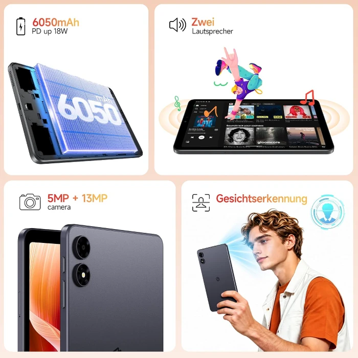 Alldocube iPlay 80 mini Pro, 16GB RAM, 128GB, LTE