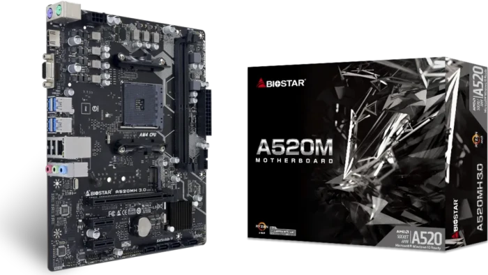 Biostar A520MH 3.0 (AMD AM4)