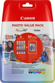 Canon Tinte CLI-521 Photo Value Pack
