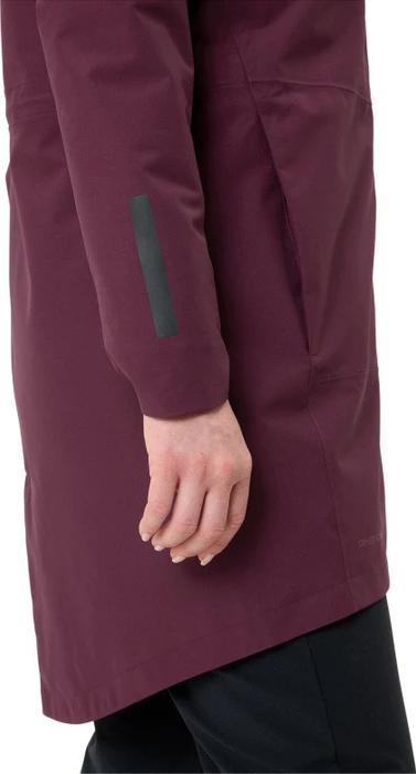 Vaude Cyclist Padded II Funktionsmantel cassis (Damen)