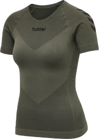 hummel Seamless Jersey Funktionsshirt kurzarm grape leaf (Damen)
