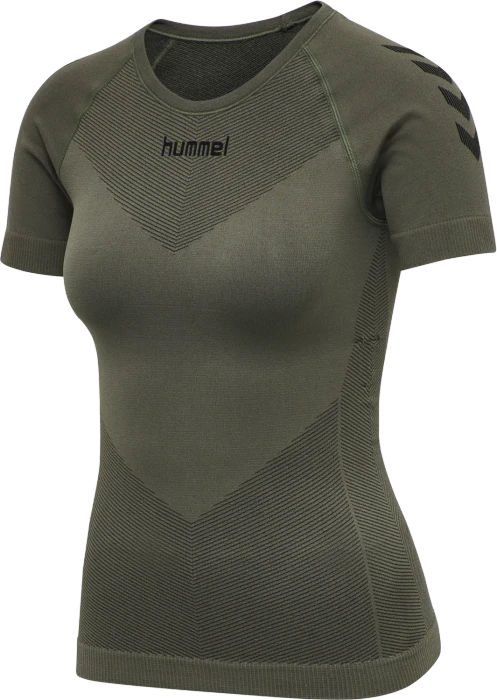 hummel Seamless Jersey Funktionsshirt kurzarm grape leaf (Damen)