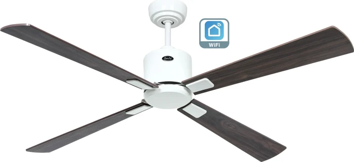 CasaFan Eco Neo III 132 WE-NB/KI WiFi Deckenventilator nuss/kirsche/weiß