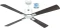 CasaFan Eco Neo III 132 WE-NB/KI WiFi Deckenventilator nuss/kirsche/weiß Vorschaubild