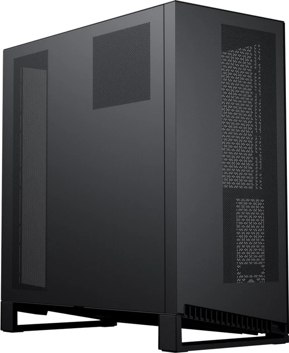 Phanteks NV9 Satin Black, schwarz, Glasfenster