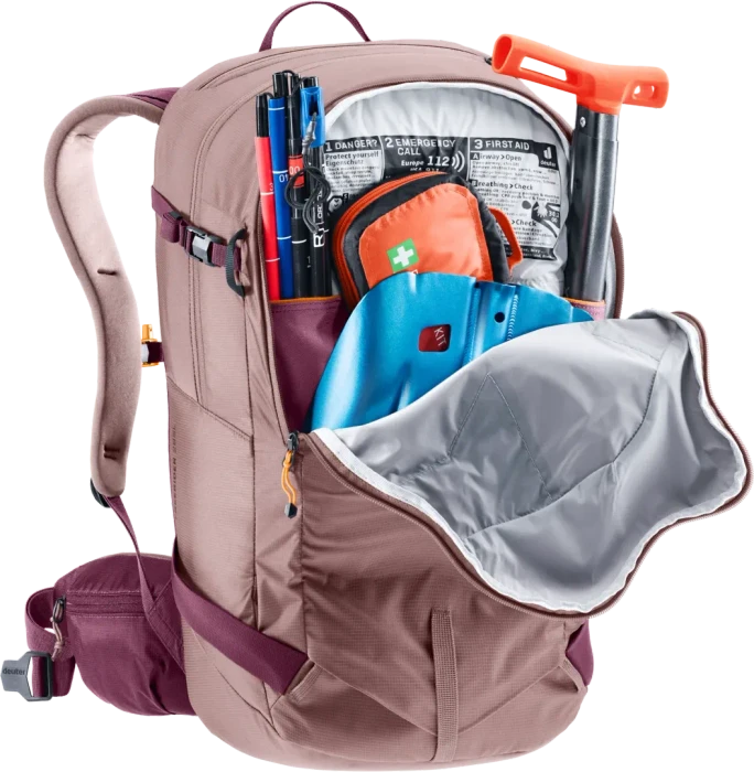 Deuter Freerider 28 SL ashrose/cassis (Damen)