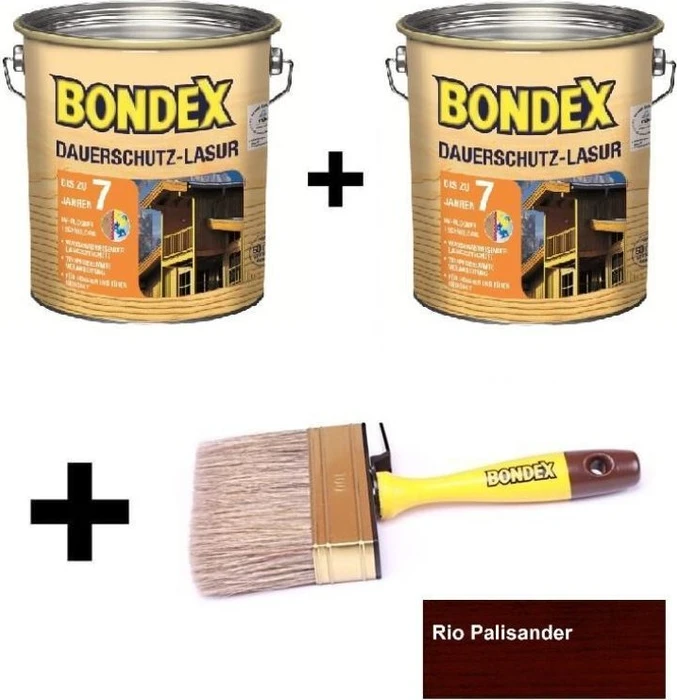 Bondex Dauerschutz-Lasur Holzschutzmittel, 4l