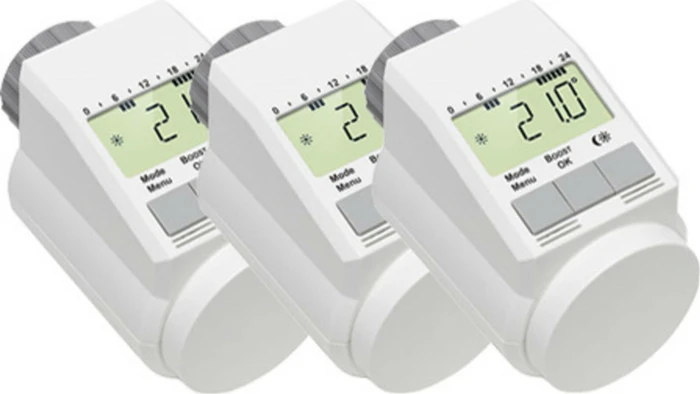 eQ-3 Classic Model L Heizkörperthermostat, 3er Set