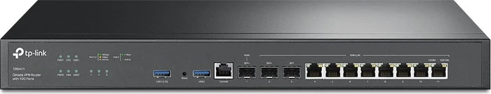 TP-Link Omada ER8411 Gigabit Router, 8x RJ-45, 3x SFP+