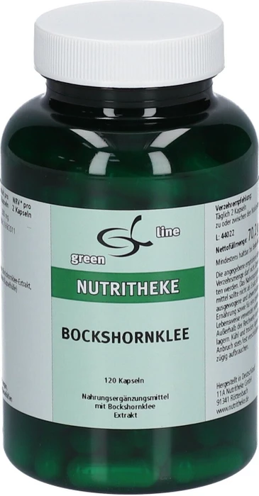11A Nutritheke the green line Bockshornklee Kapseln, 120 Stück