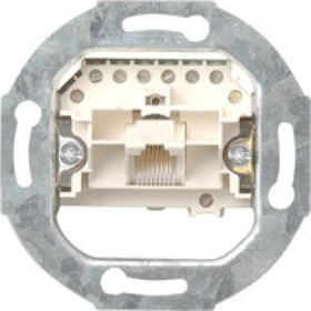 Gira Einsatz UAE/IAE (ISDN)-Anschlussdose Cat.3 1fach, 1 x 8-polig Schraubklemmen