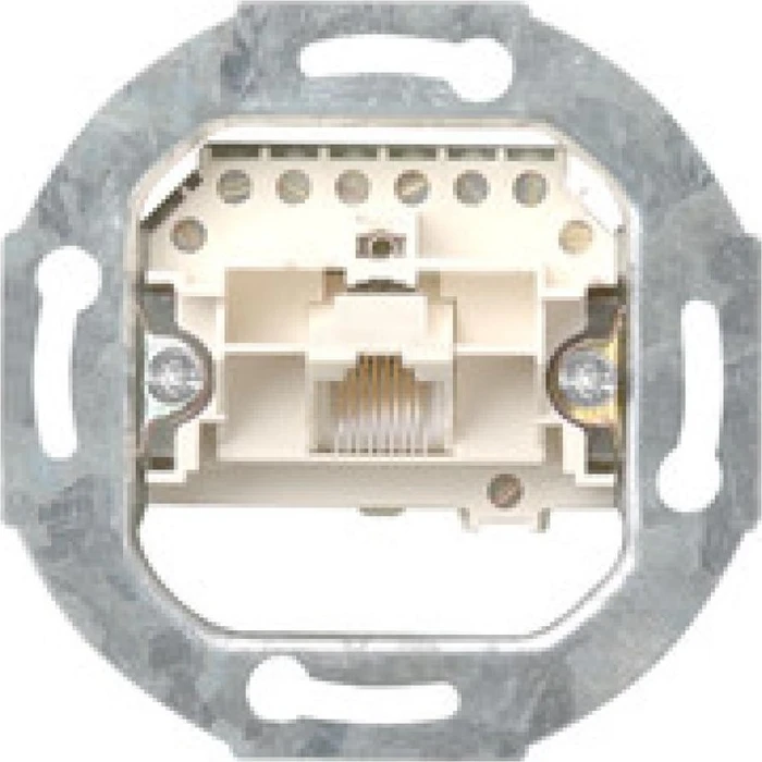 Gira Einsatz UAE/IAE (ISDN)-Anschlussdose Cat.3 1fach, 1 x 8-polig Schraubklemmen