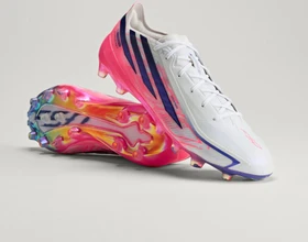 adidas F50 Hyperfast Elite AG cloud white/solar purple/solar turbo
