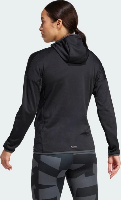 adidas Terrex Xperior Climawarm Light Fleece Hooded Jacke schwarz (Damen)