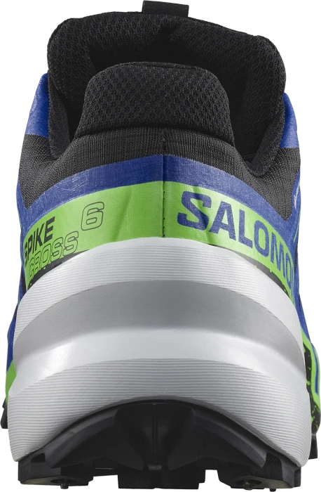Salomon Spikecross 6 GTX black/surf the web/green gecko