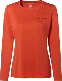 Vaude Essential Funktionsshirt langarm glowing red (Damen)
