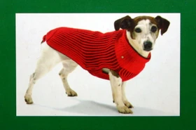 Karlie Hundepullover Lucky schwarz/rot (verschiedene Größen)