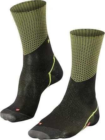 Falke BC Impulse Slope Fahrradsocken schwarz/gelb