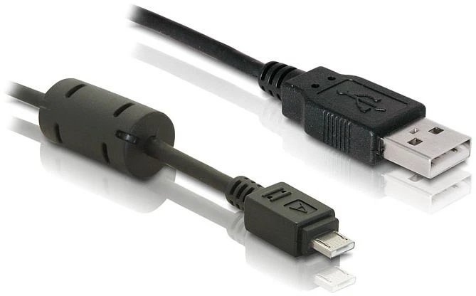 DeLOCK USB-A 2.0 auf USB 2.0 Micro-A Adapterkabel, 1m