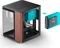 Jonsbo TK-0 Black, schwarz/braun, Glasfenster, Mini-ITX Vorschaubild