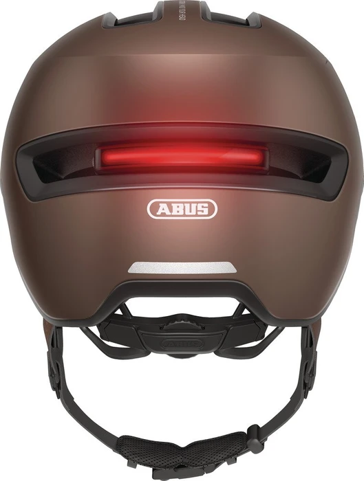 ABUS HUD-Y Helm metallic copper