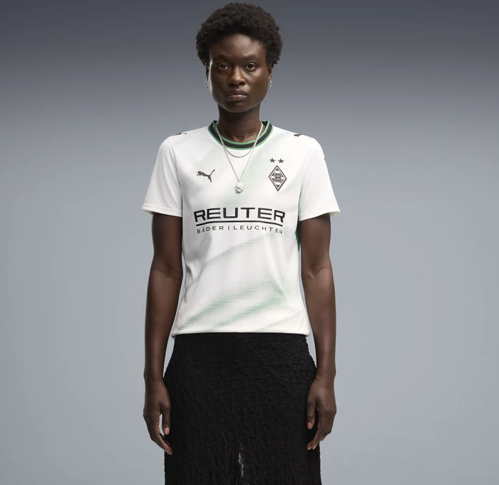 Puma Borussia Mönchengladbach 2026/2027 Heimtrikot kurzarm puma white/archive green (Damen)
