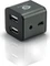 Conceptronic Cube schwarz USB-Hub, 4x USB-A 2.0, USB 2.0 Mini-B [Buchse] Vorschaubild
