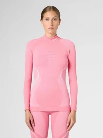 UYN Evolutyion Turtle Neck Funktionsshirt langarm flamingo/white (Damen)