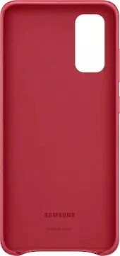 Samsung Leather Cover für Galaxy S20 rot