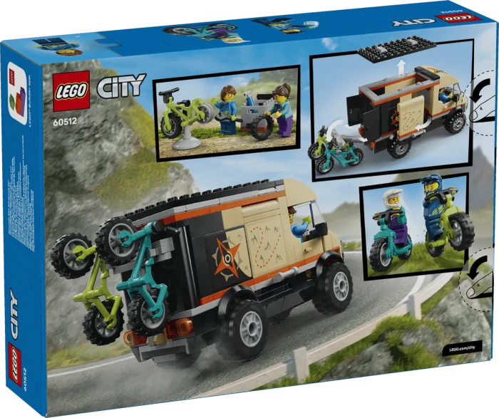 LEGO City - Mountainbike-Abenteuervan