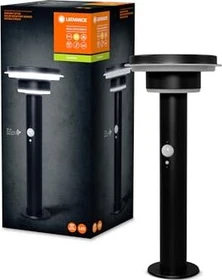 Osram Ledvance Endura Style Solar Post Double Circle Wegeleuchte schwarz