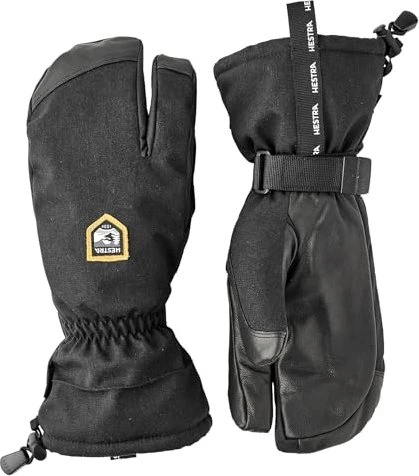 Hestra CZone Mountain 3-Finger Skihandschuhe schwarz