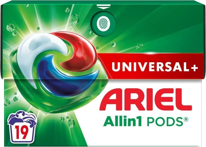 Ariel Universal+ Allin1 Pods Waschmittel, 19 Stück