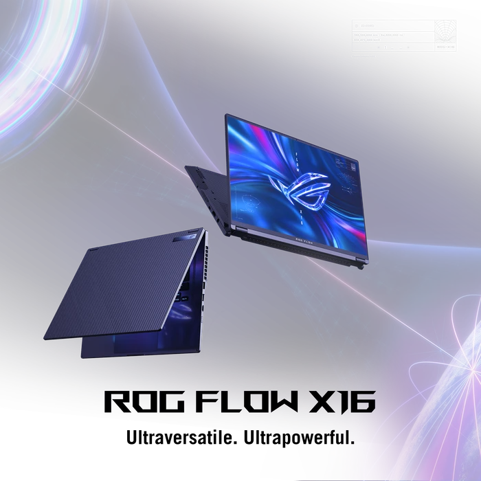 ASUS ROG Flow X16 (2023) GV601VI-NL016W, Off Black, Core i9-13900H, 32GB RAM, 1TB SSD, GeForce RTX 4070, DE
