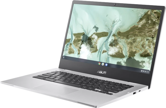 ASUS Chromebook CX1400CNA-BV0170, Transparent Silver, Celeron N3350, 8GB RAM, 64GB Flash, DE