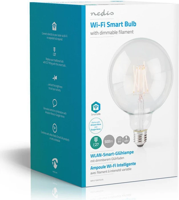 Nedis SmartLife LED E27 Globe 5W
