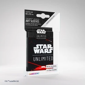 Gamegenic Star Wars: Unlimited - Art Sleeves rot, 60 Stück