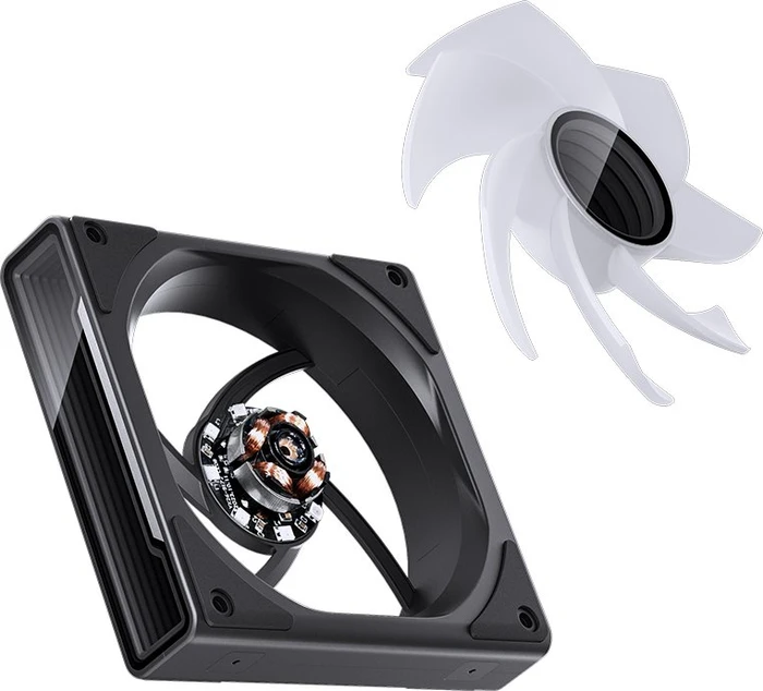 Jonsbo ZK-120BR Reverse, schwarz, 120mm, 3er-Pack
